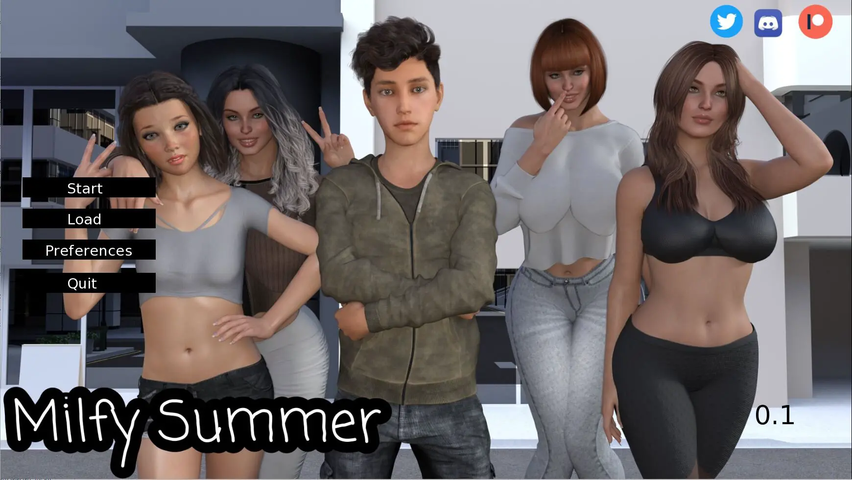 Milfy Summer New Version 0.3 Whispering Studios