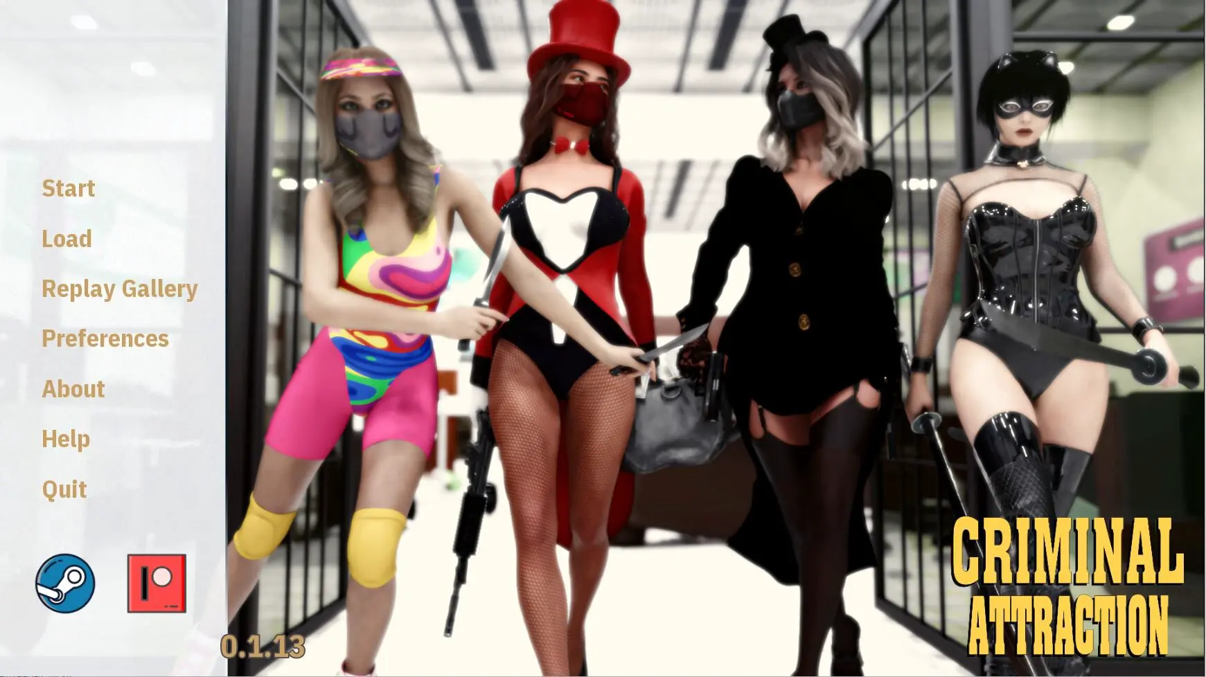 Criminal Attraction Final Version 1.0.1 Added Android Port Full Game Space Samurai Games