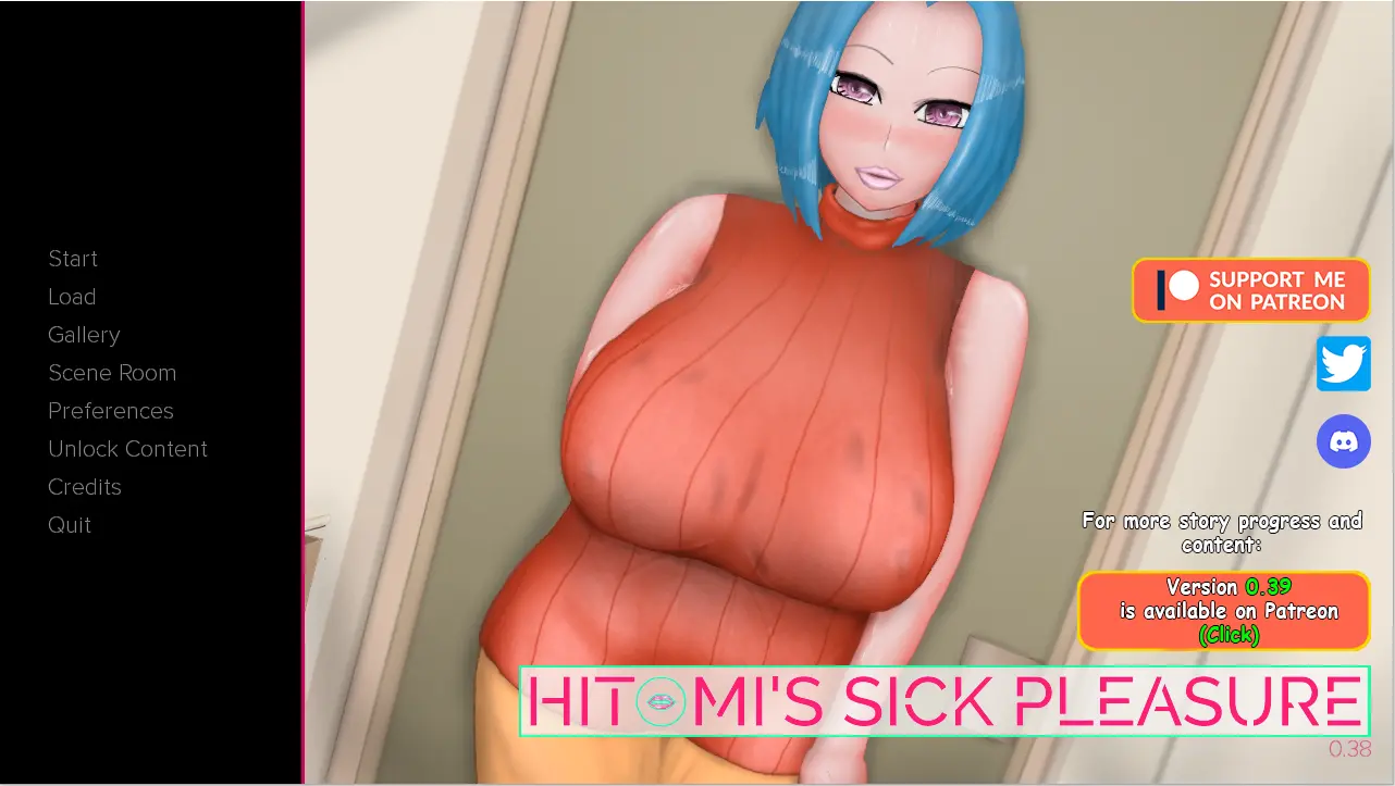 Hitomi’s Sick Pleasure New Version 0.61.5 PantsuDelver