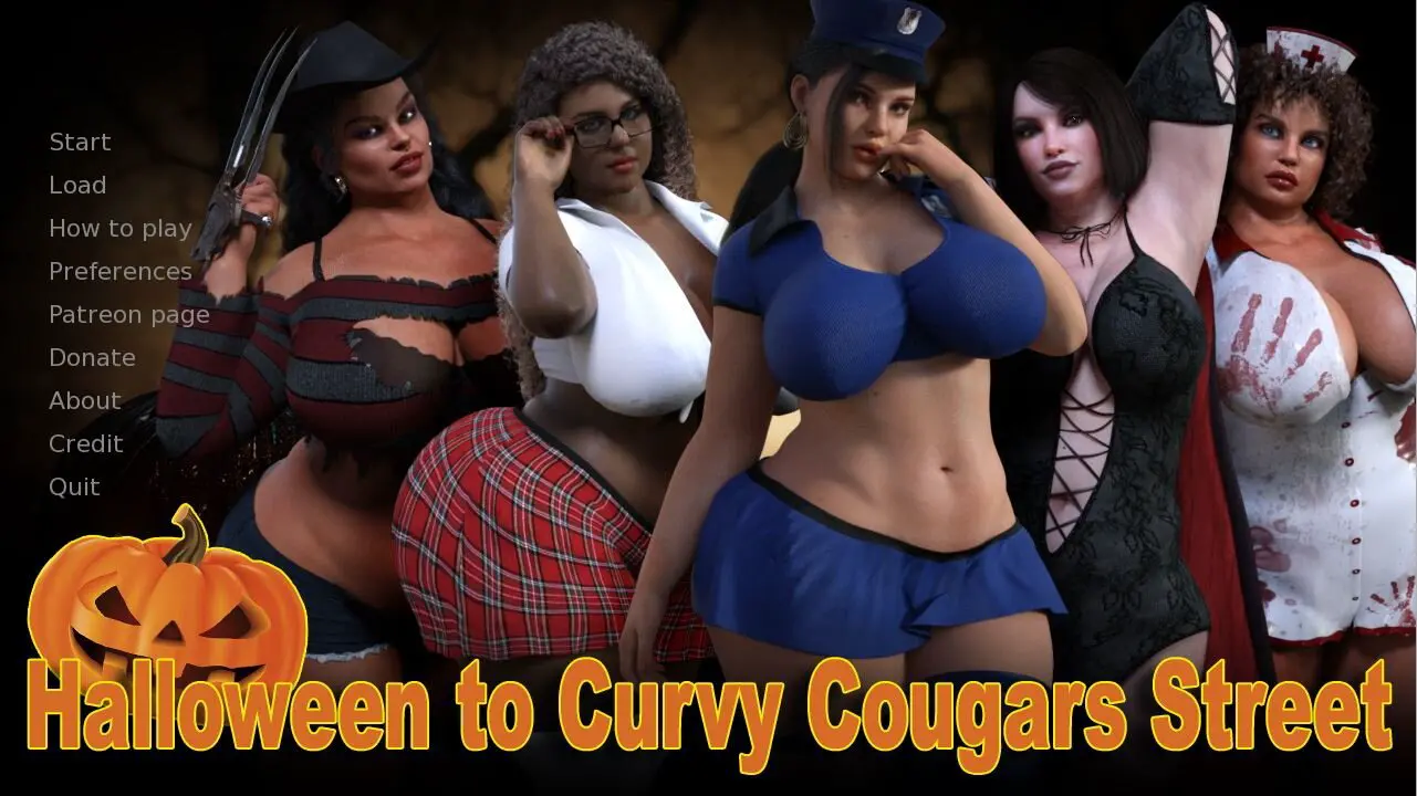 Halloween to Curvy Cougars Street Final Version Full Game CHAIXAS-GAMES