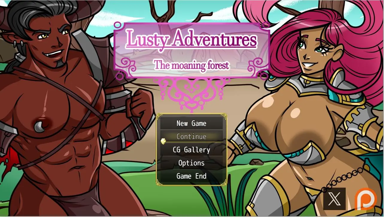 Lusty Adventures The moaning forest Version 1.0 Elysium Games