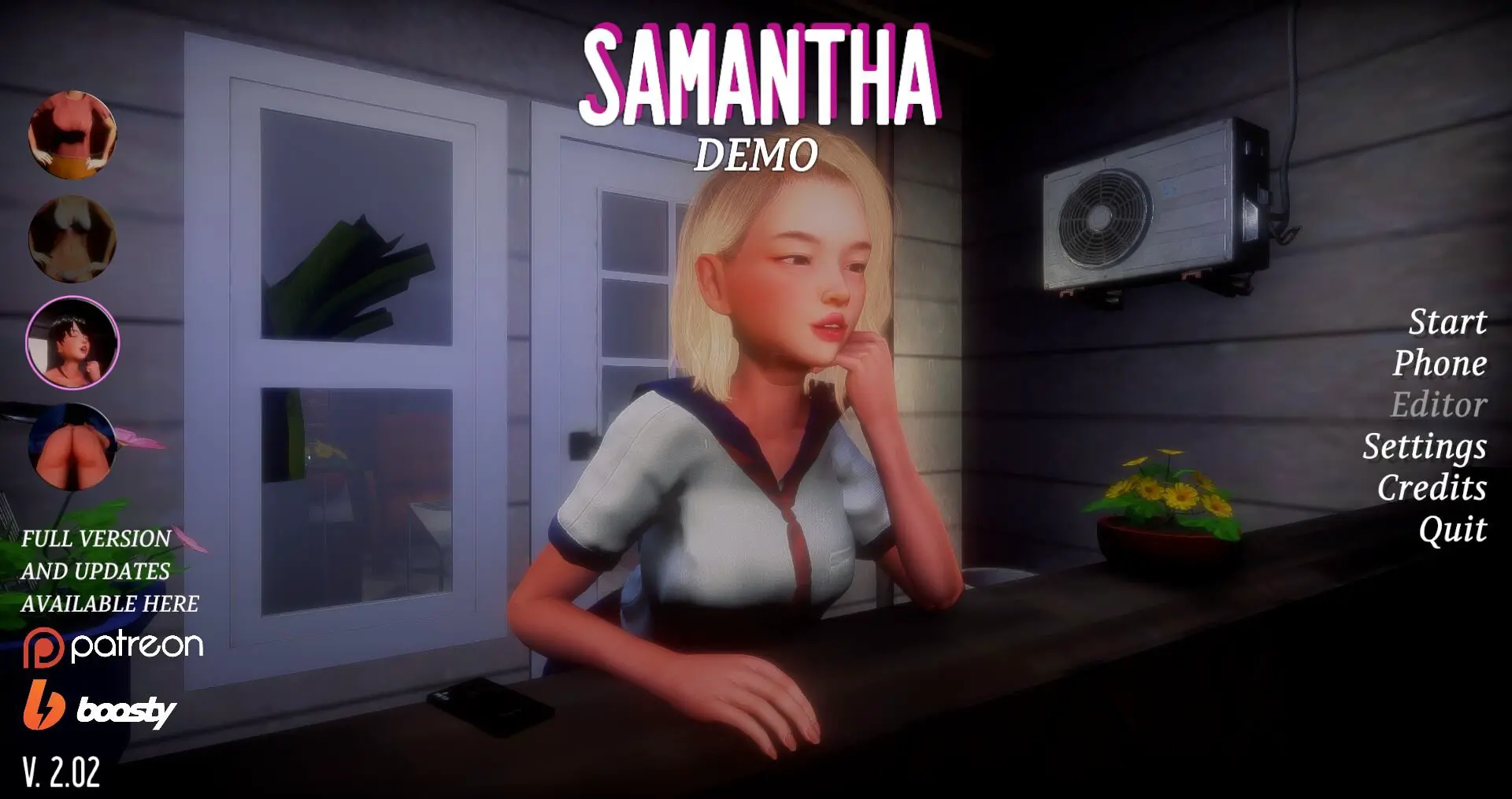 Samantha Version 2.02 Walter's Games