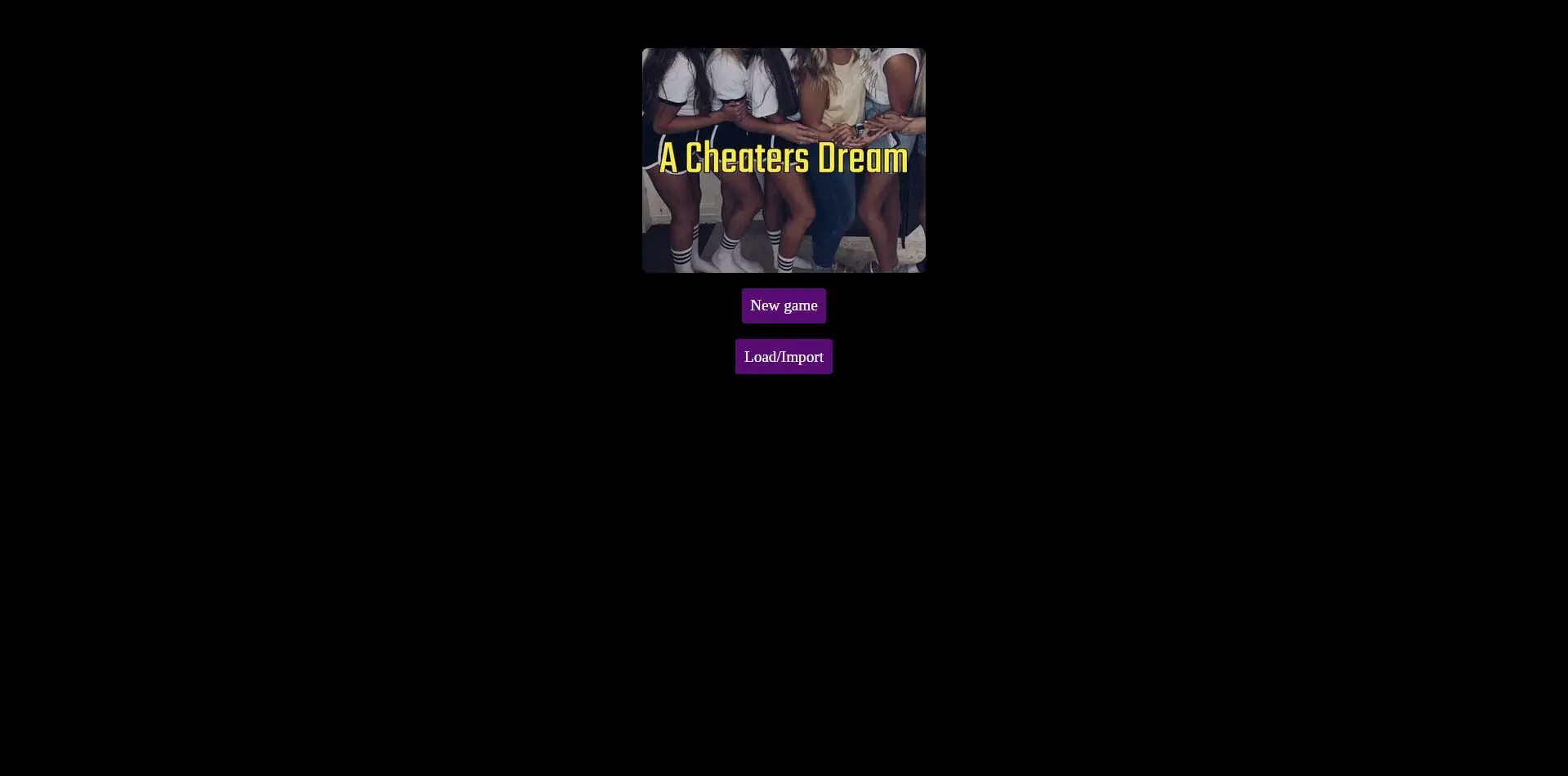 A Cheaters Dream Version 0.08.2 Vaemond