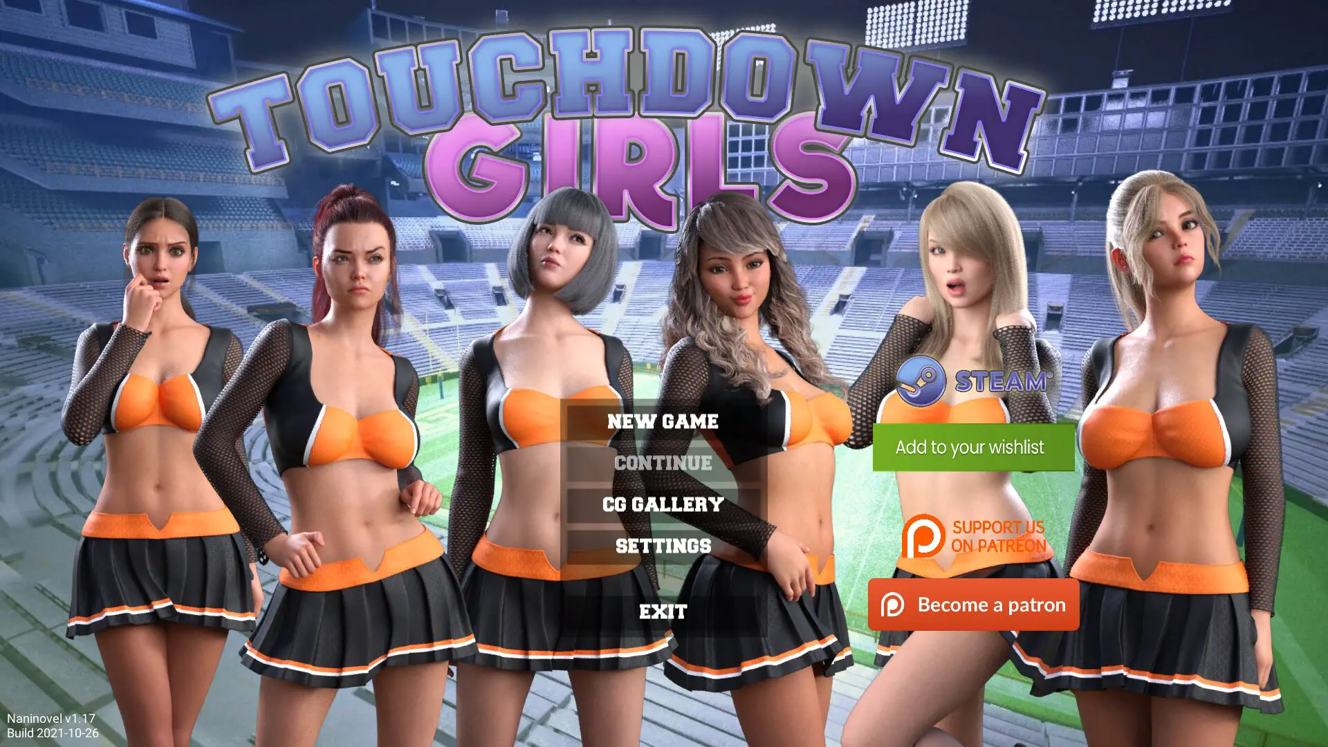 Touchdown Girls New Final Fixed Version Full Game Entropy Digital Entertainment