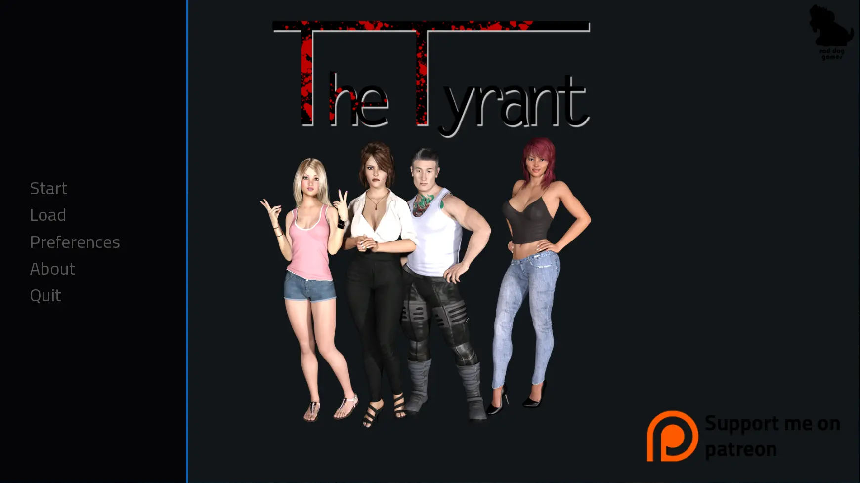 The Tyrant New Version 0.9.5 Saddoggames