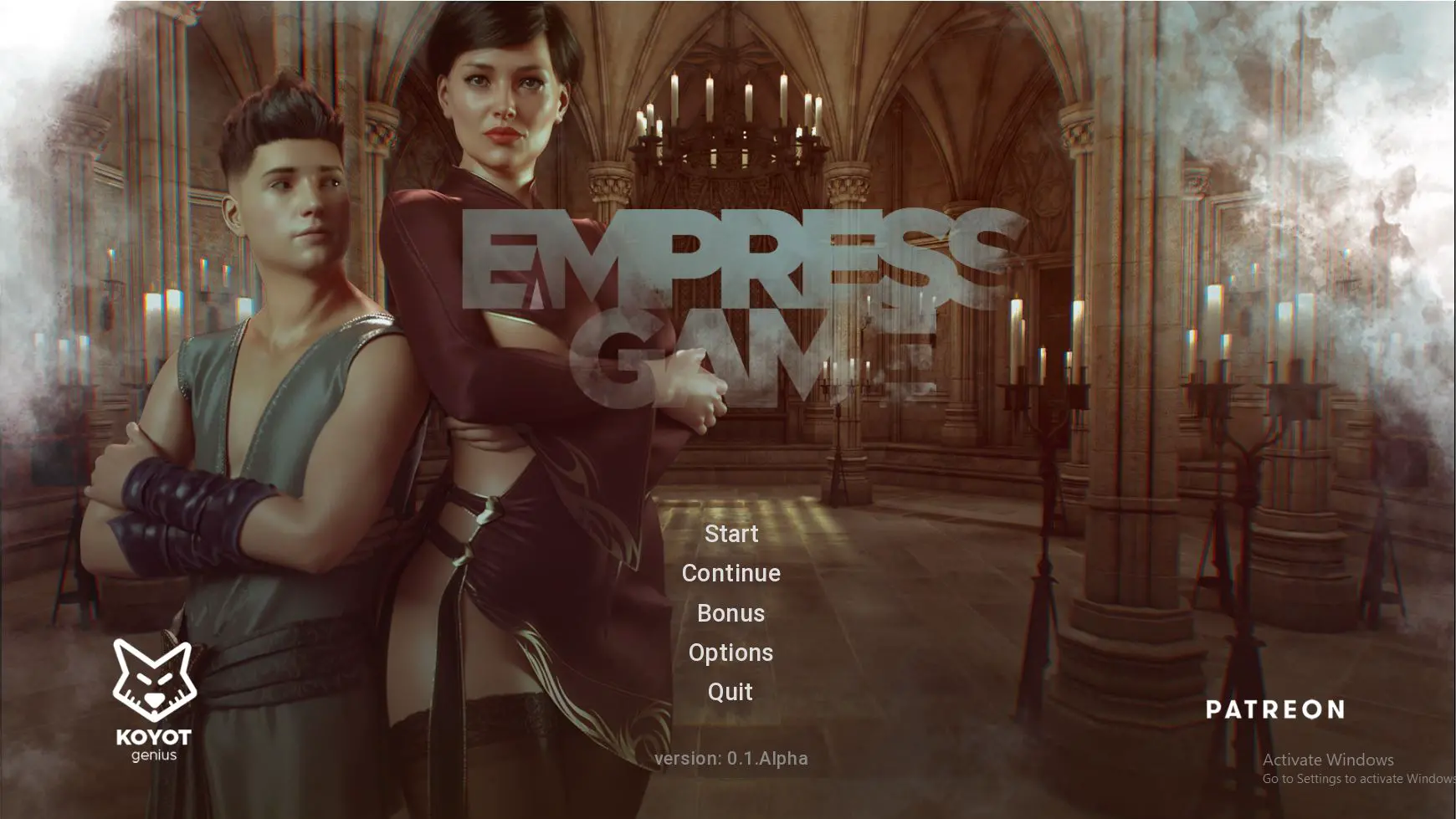 Empress Game Part 2 New Version 0.3 Koyot Genius