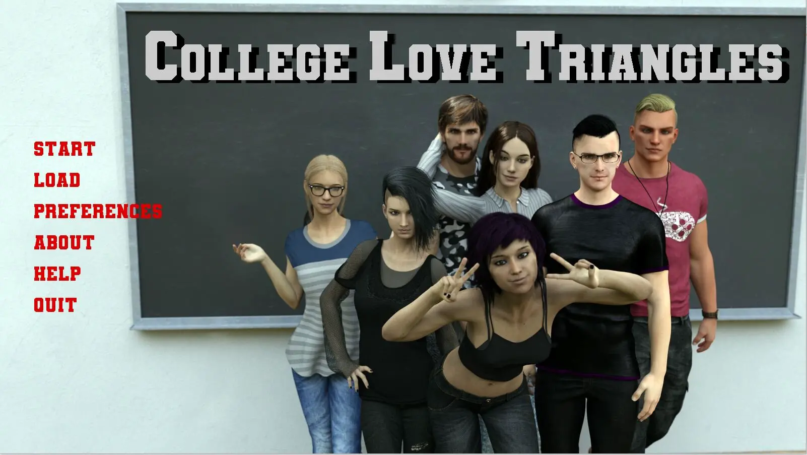 College Love Triangles New Version 0.2 Lord Percy Games