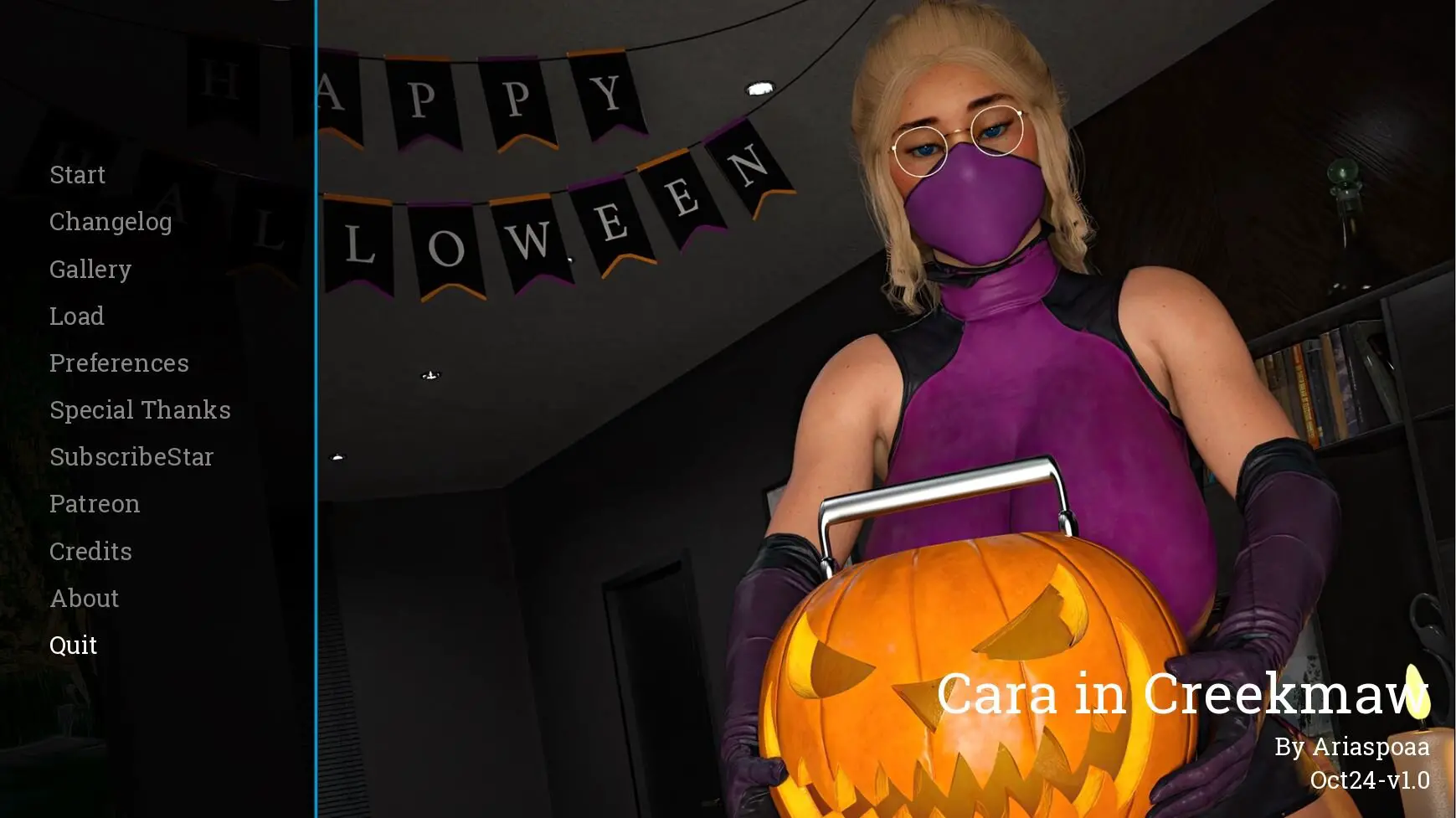 Cara in Creekmaw Halloween 2024 Final Version Full Game Ariaspoaa