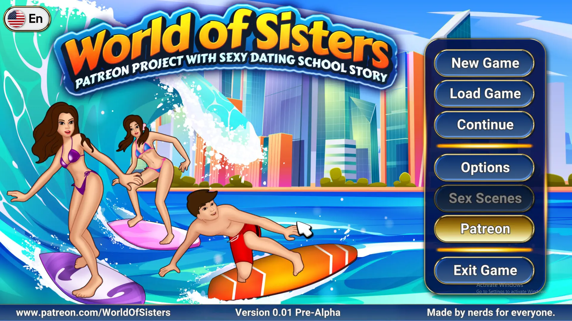 World of Sisters New Version 0.26.3 Sexy Goddess Game Studio