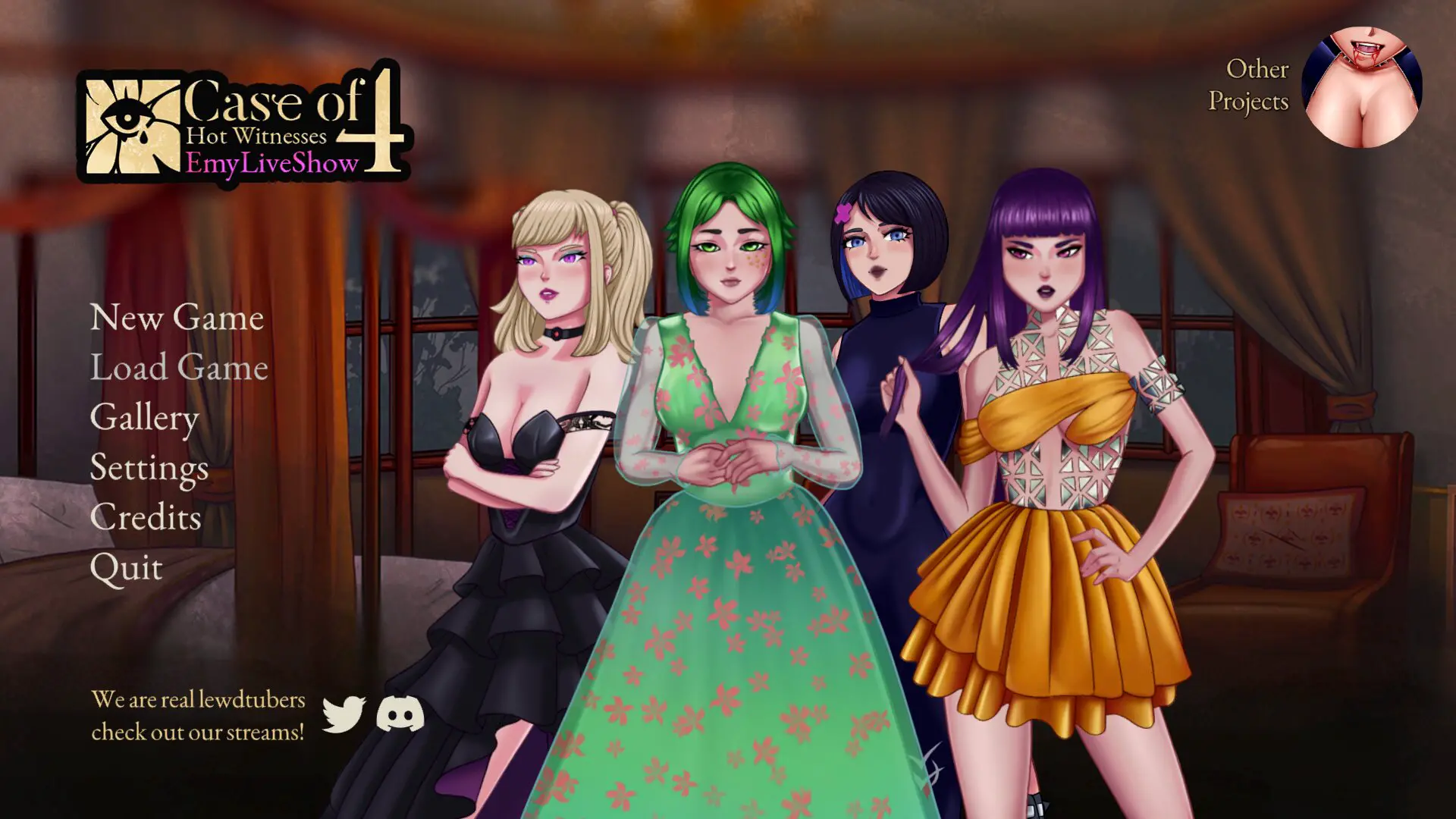 EmyLiveShow Case of Four Hot Witnesses Final Version Full Game Team Emily