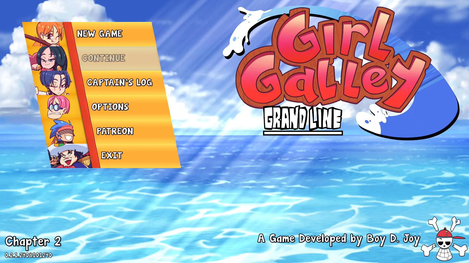 Girl Galley Grand Line New Chapter 2 Update 2 Fixed Boy D. Joy
