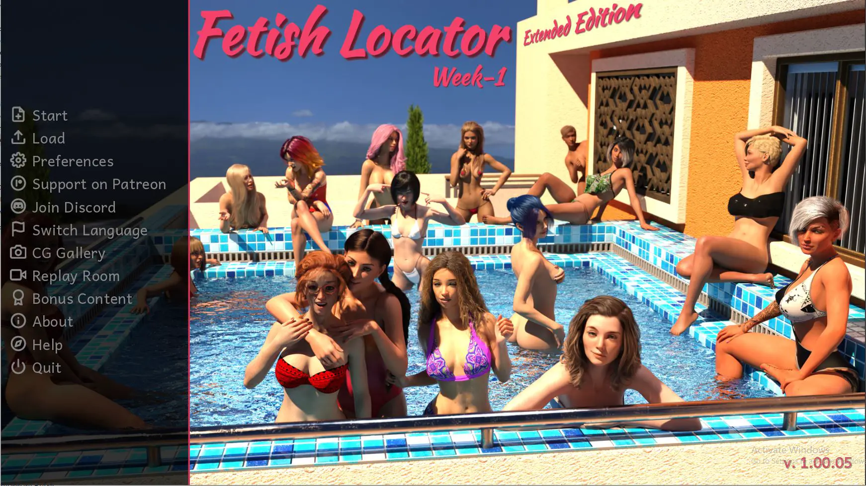 Fetish Locator Week 3 New Final Version 3.4.8 Extended Full Game ViNovella