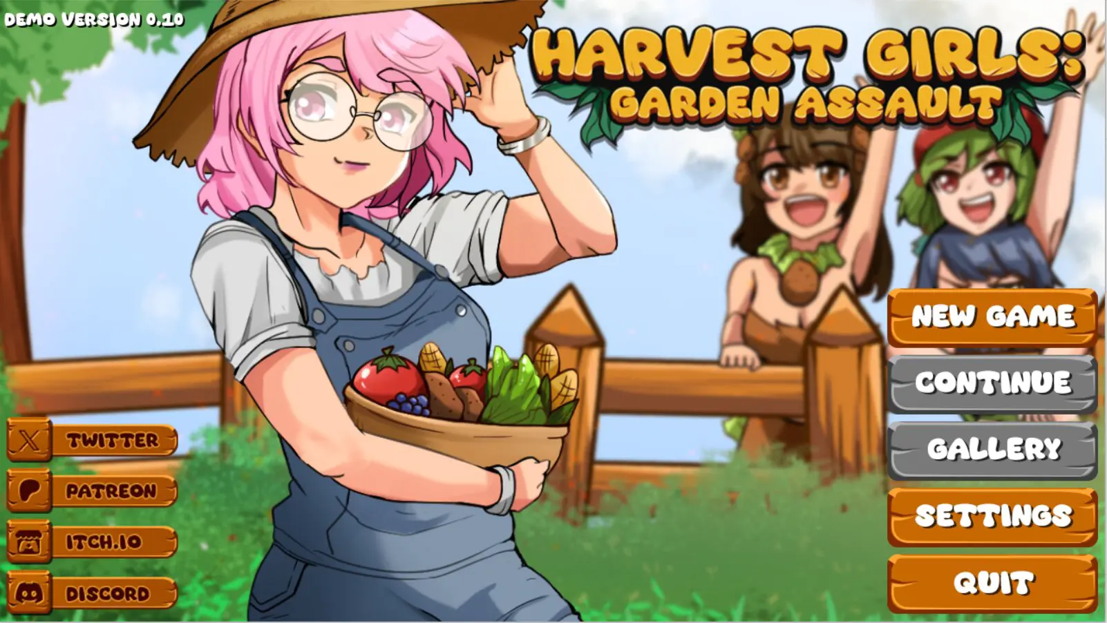 Harvest Girls Garden Assault Demo v0.10 Yuufaux Studios