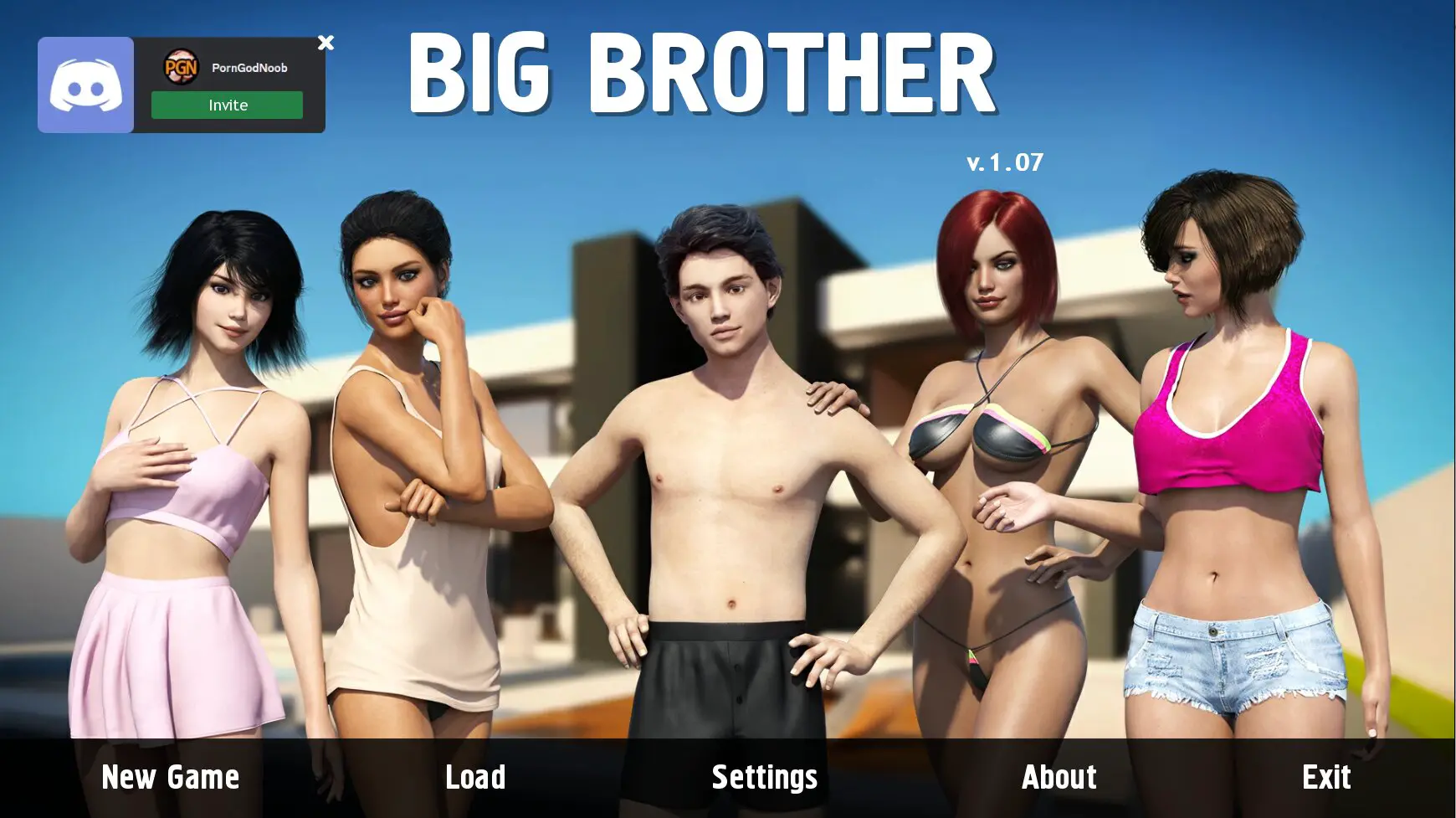 Big Brother Ren’Py Remake Story Version 1.07 PornGodNoob