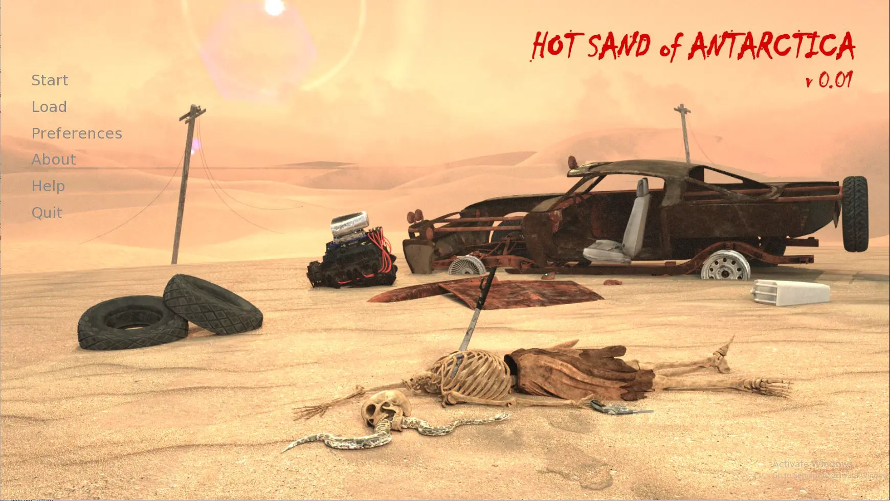 Hot Sand Of Antarctica New Version 0.09 Grinvald