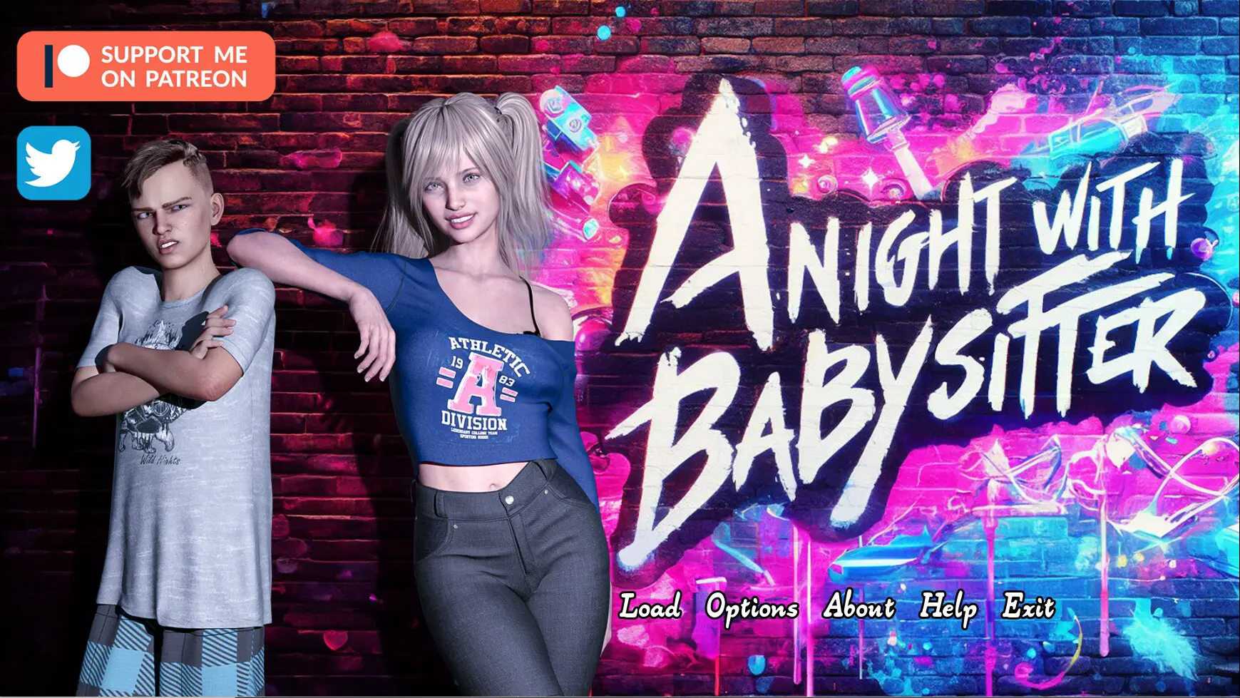 A night with babysitter Final Version 1.0 Full Game Cremosito